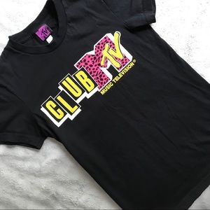VTG Club MTV Logo Graphic T-Shirt 2000s